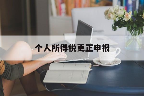 个人所得税更正申报(个人所得税更正申报可以增加人员吗)